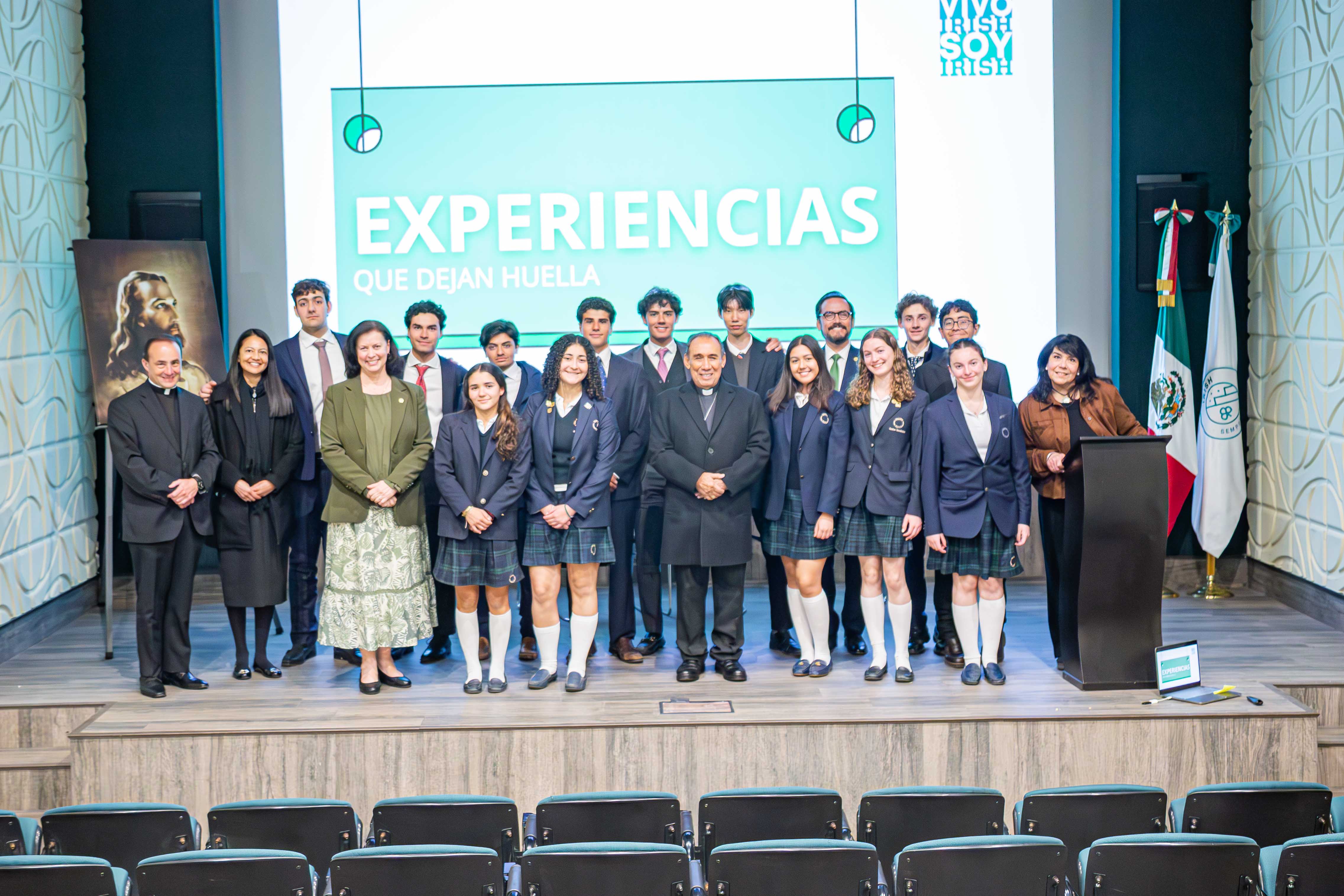 VISITA PASTORAL AL INSTITUTO IRLANDÉS