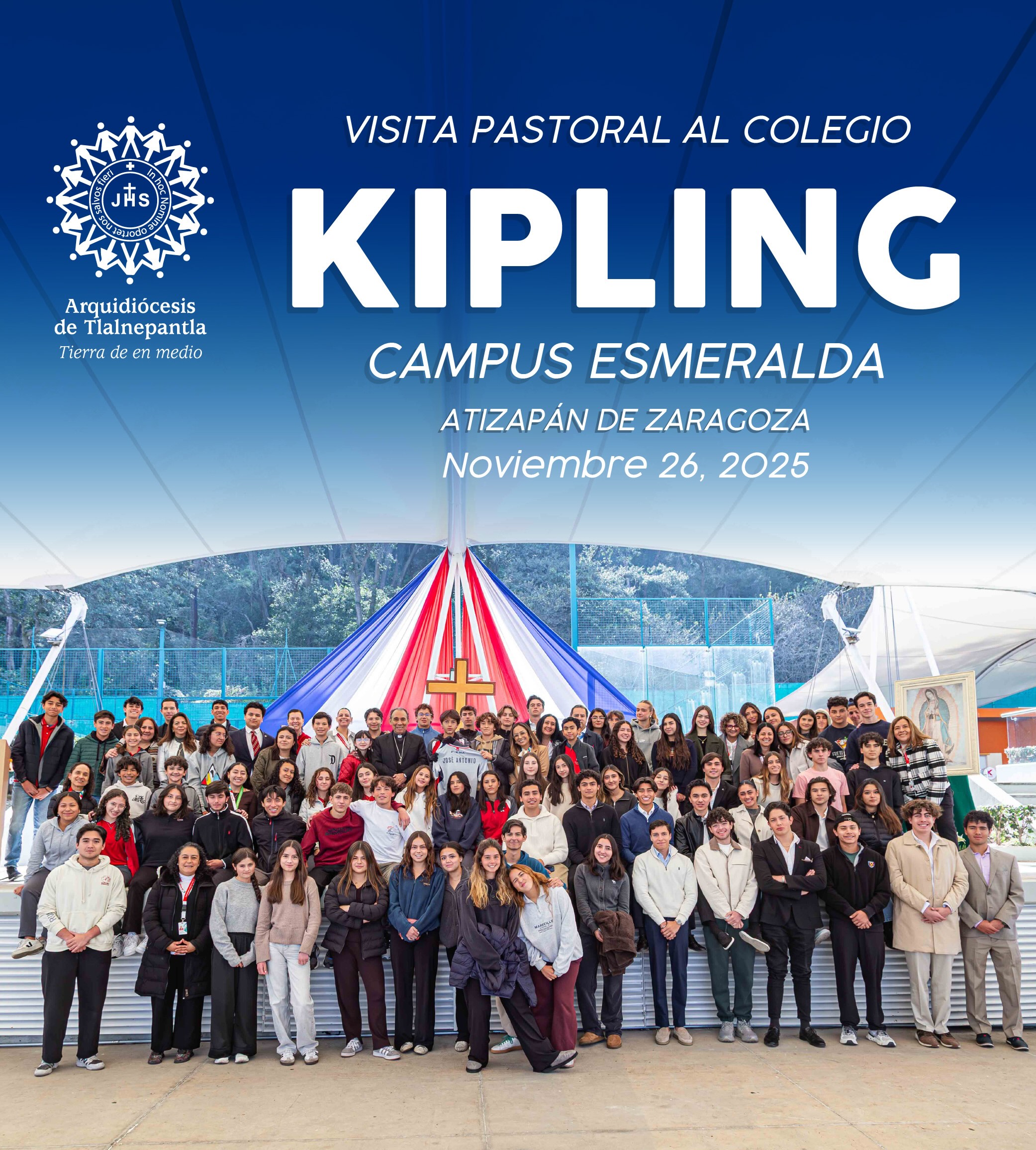 VISITA PASTORAL AL COLEGIO KIPLING CAMPUS ESMERALDA